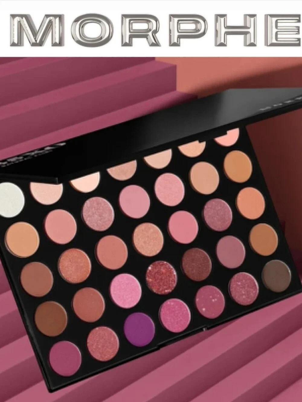Morphe 35XO Natural Flirt Artistry Eyeshadow Palette